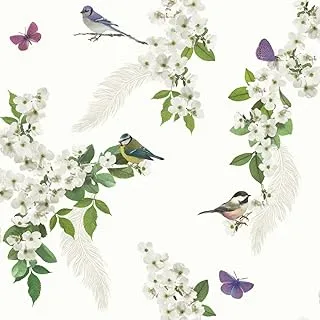 Arthouse 670401 Mitzu White Wallpaper