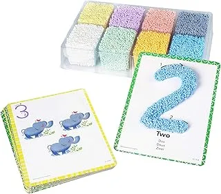 Educational Insights Playfoam Shape & Learn Numbers Set: Non-Toxic, Never Dries Out - Preschoolers Practice Numbers Recognition & Formation - Perfect For Ages 3 And Up