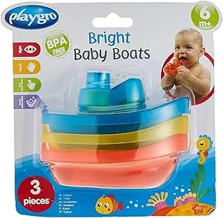 قوارب Playgro Bright Baby ، حزمة من 1