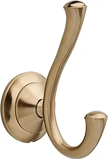 Delta 79435-Cz 73835, Double Robe Hook, Champagne Bronze