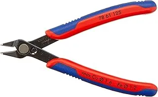 Knipex Tools Burnished Electronic Super Knips, 125 Mm, 78 61 125, 6 Pieces