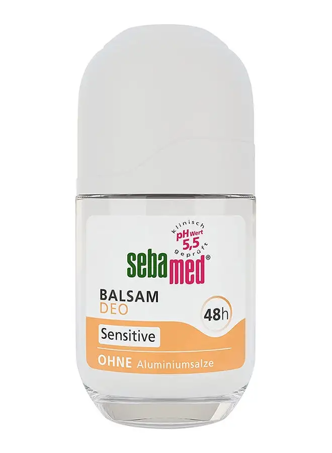 Sebamed Balsam Roll On Deodorant No Aluminum Salts 48h 50ml