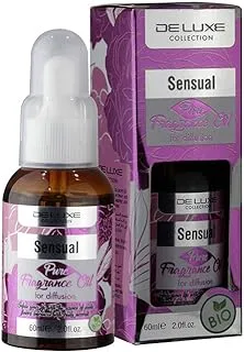 Danube Home Deluxe Sensual Diffusion Fragrance Oil, Multi Color - 60 ml