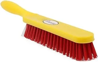 ESQUBE Counter Duster Brush | Used for Gardening, Furniture, Patio, Fireplace cleaning - Red (Pack of 1)