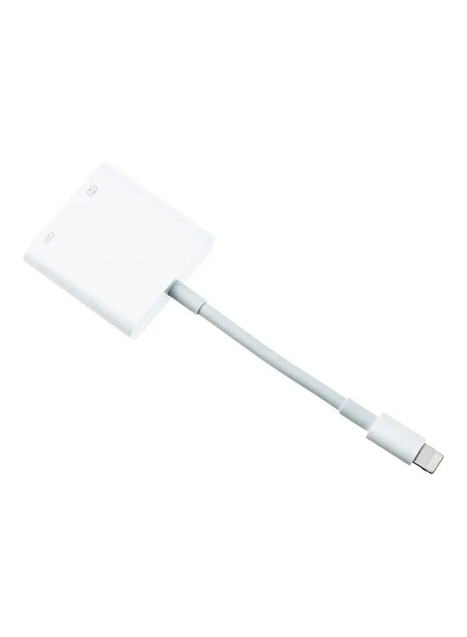 Apple Lightning to USB 3 Camera Adapter white