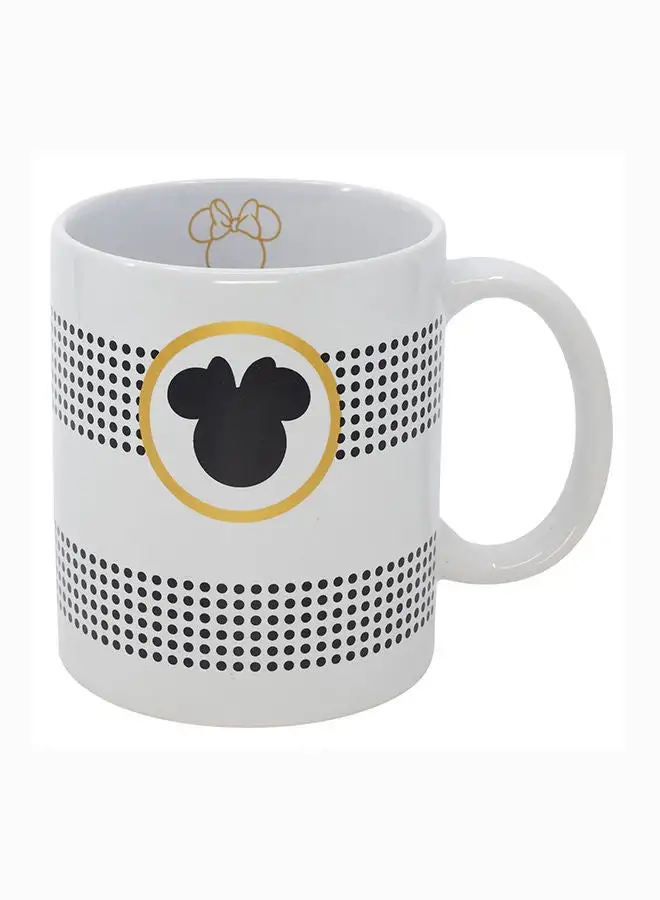 Disney Minnie Gold Mug Ceramic 325 ml