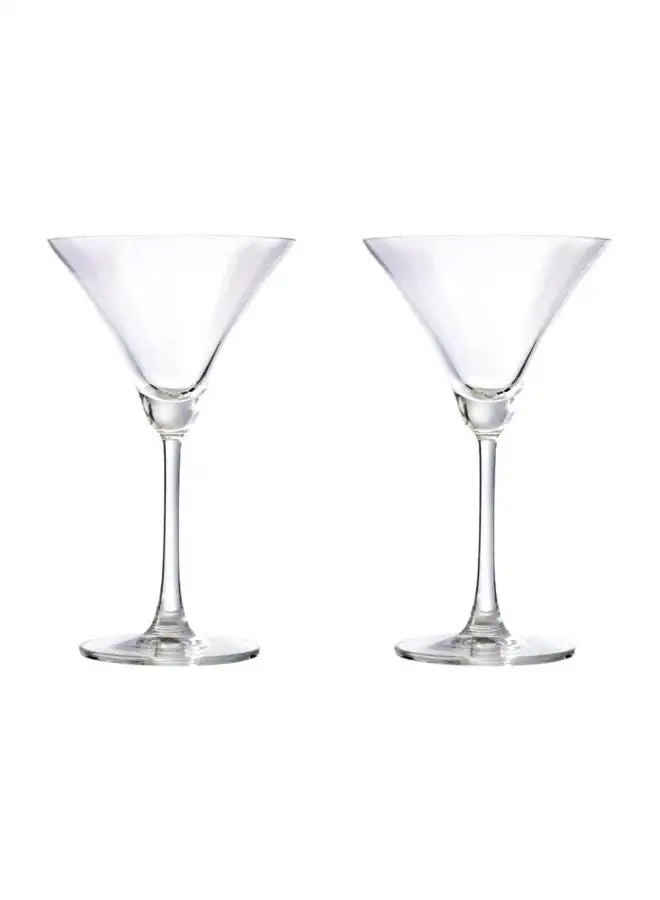 Ocean 2-Piece Madison Cocktail Glass Set Clear