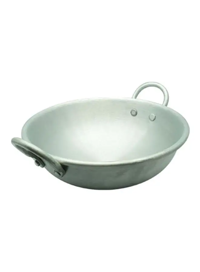 RAJ Aluminum Cooking Pot Silver