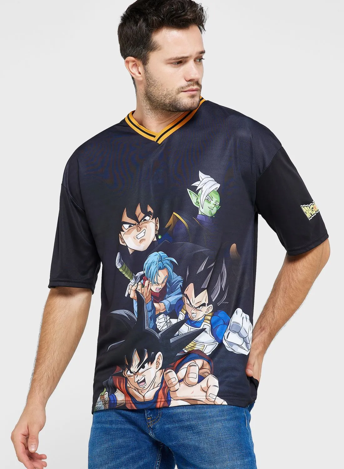 Dragon Ball Z Dragon Ball Z Men's Over Sized T-Shirt