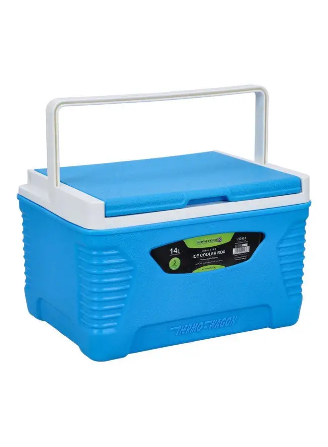 Royalford Insulated Ice Cooler Box Assorted Color 36.6x27x23.4cm