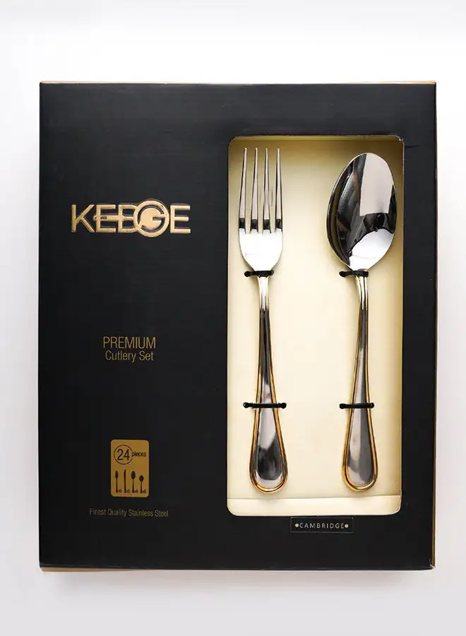 KEDGE Kedge Cambridge 24 Pcs Cutlery Set (4)