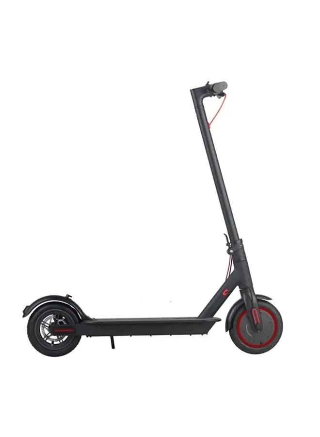 MACHO RIDER 2 Wheels Electric Scooter (Black Frame With Red Front Cycle)