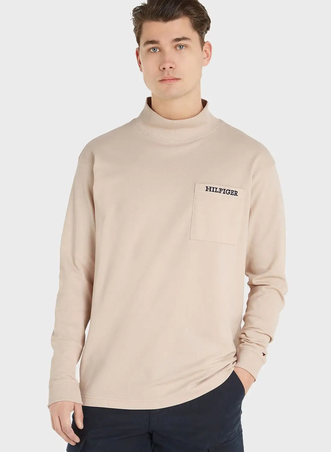 TOMMY HILFIGER Logo Crew Neck T-Shirt