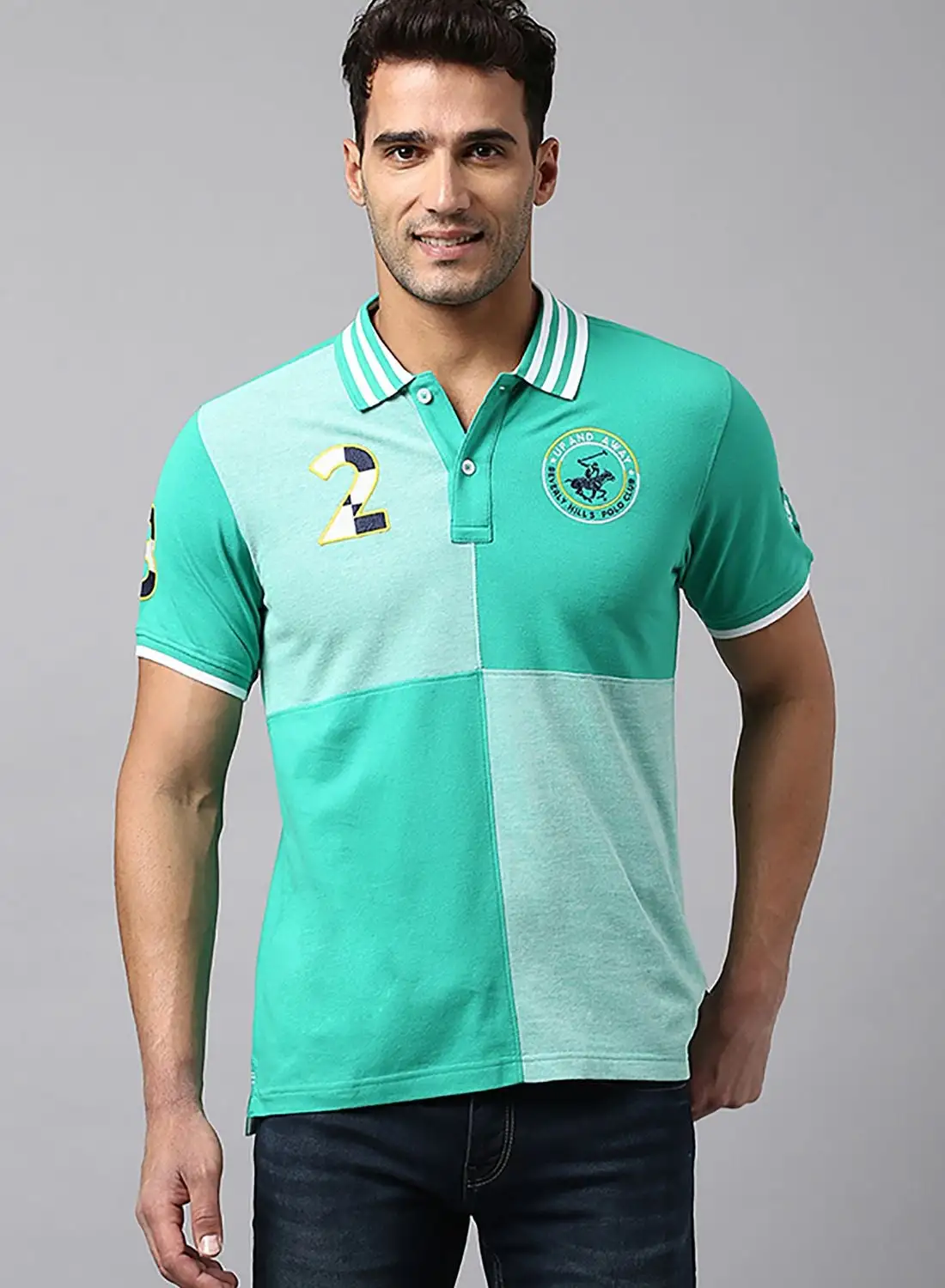 bhpoloclub Color Block Polo T-Shirt