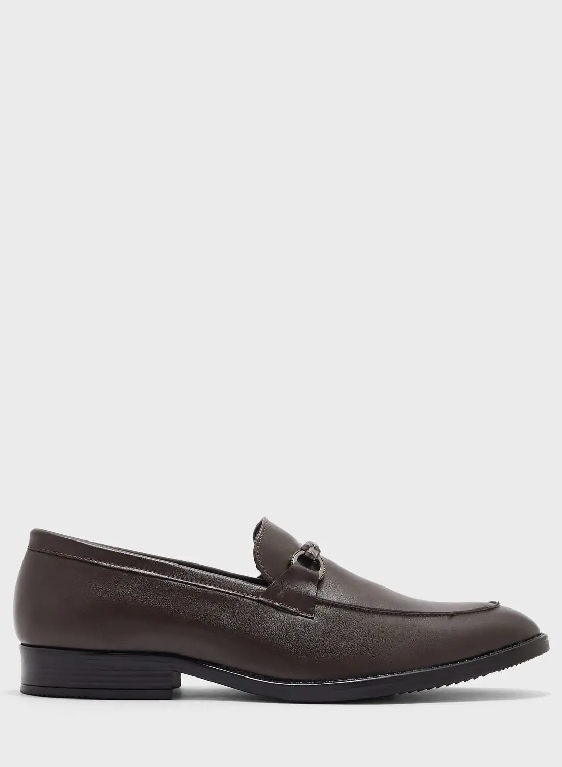 Robert Wood Buckle Detail Formal Slip Ons