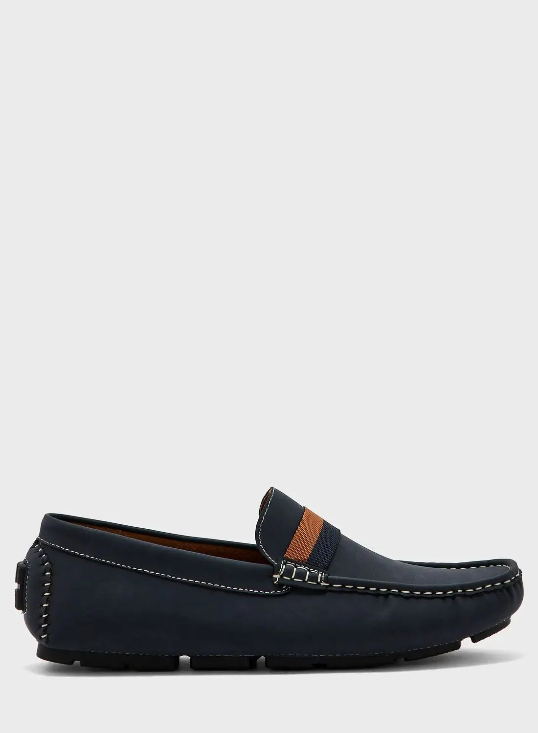 Robert Wood Casual Webbing Detail Loafers