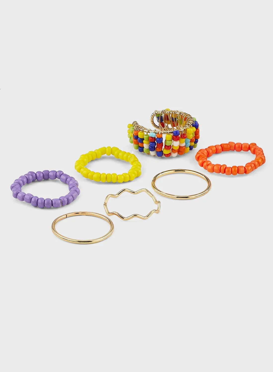 Ginger 6 Pack Mix Ring Set