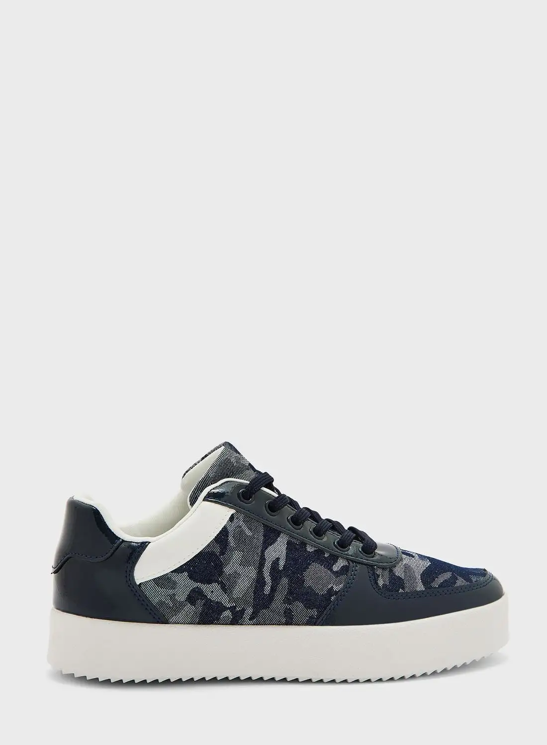 Ginger Denim Lace Up Sneaker