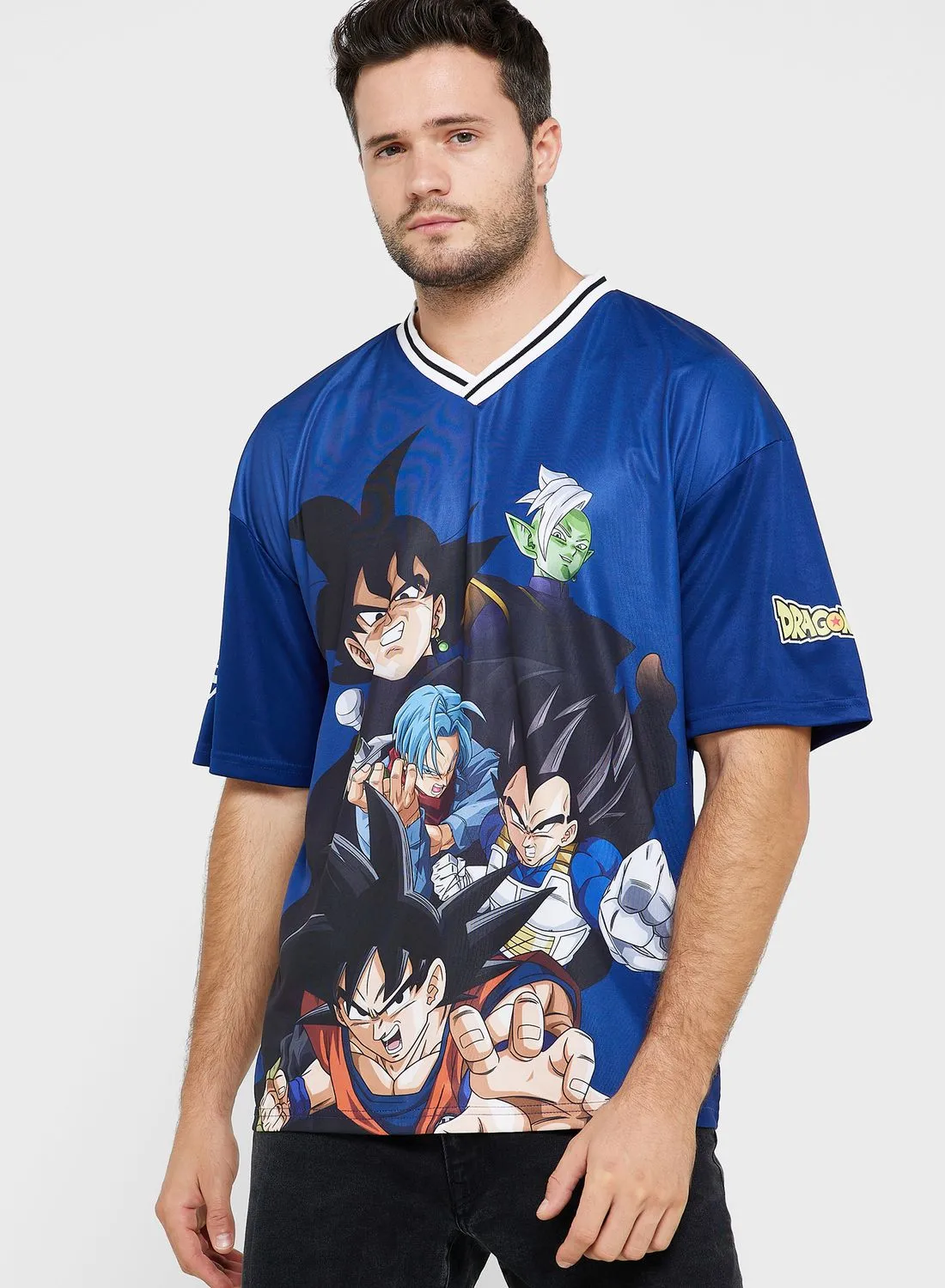 Dragon Ball Z Dragon Ball Z Men's Over Sized T-Shirt