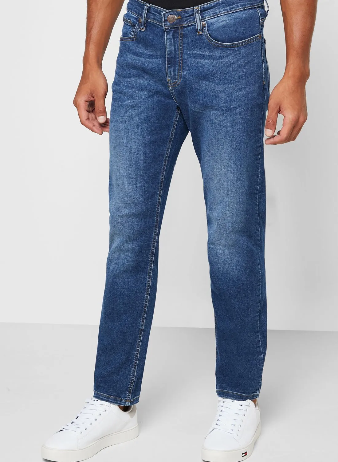 Lee Cooper Mid Wash Straight Jeans