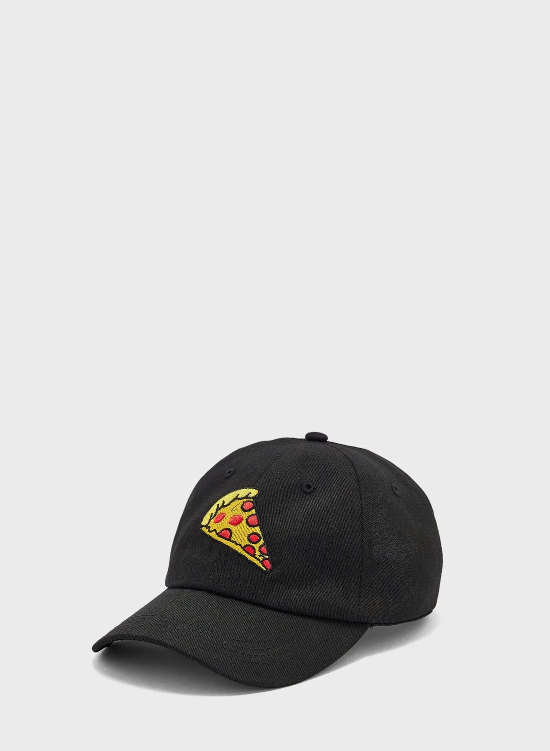 Seventy Five Pizza Casual Curve Peak Cap