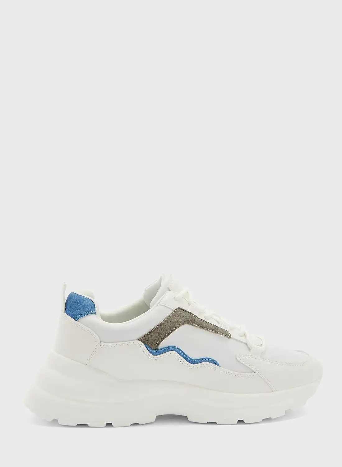 Ginger Colourblock Sole Detail Sneaker