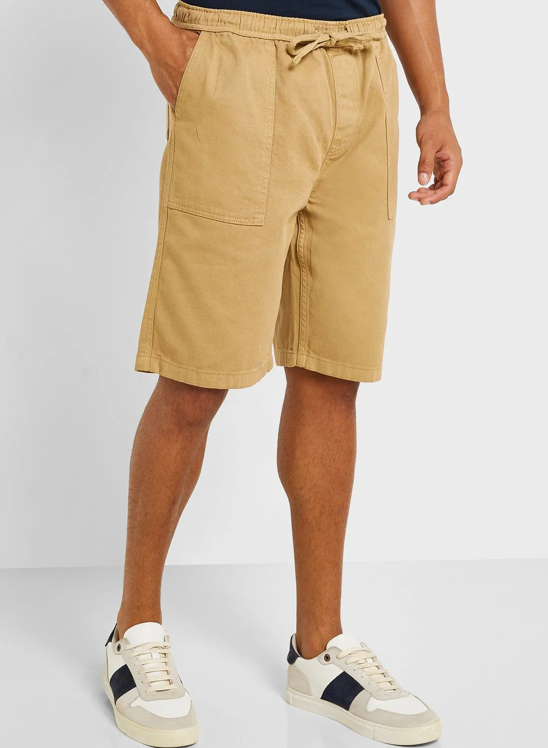 BRAVE SOUL Mens Cotton Twill Short