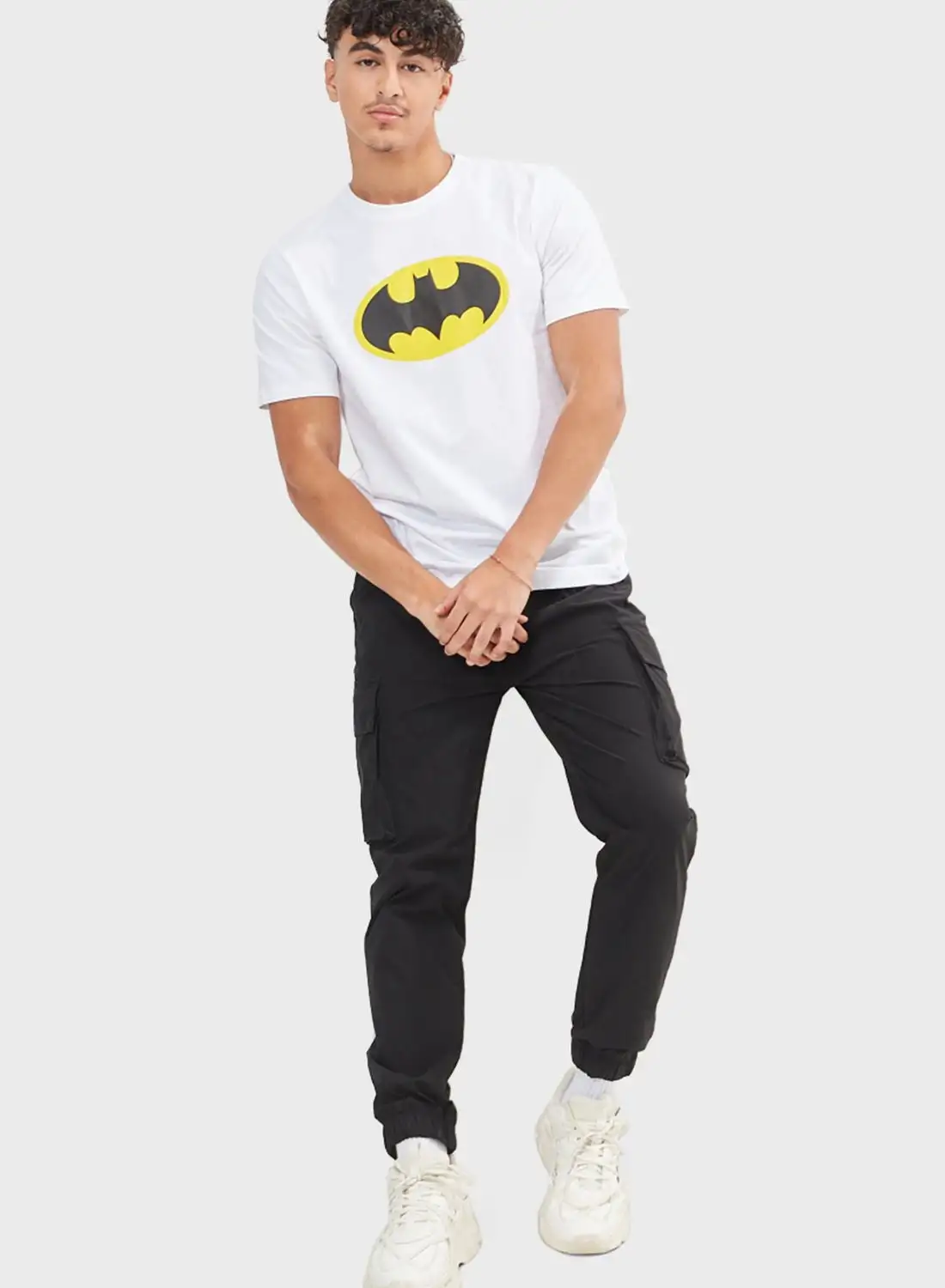 SP Characters Batman Logo Crew Neck T-Shirt