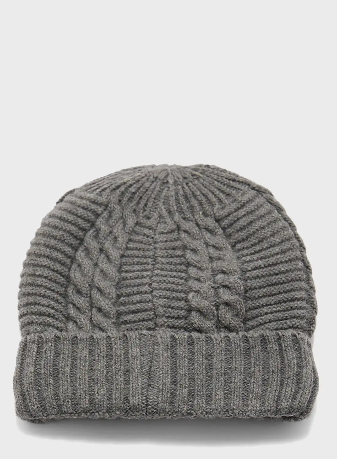 Robert Wood Cable Knit Winter Beanie