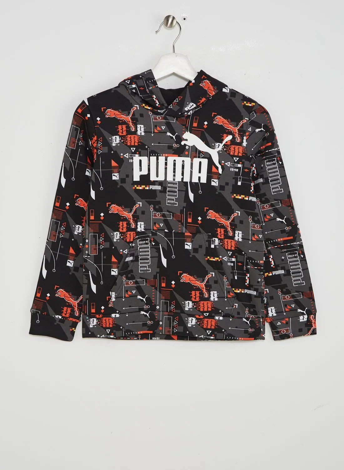 PUMA Kids Essential Futureverse Aop Hoodie Fl