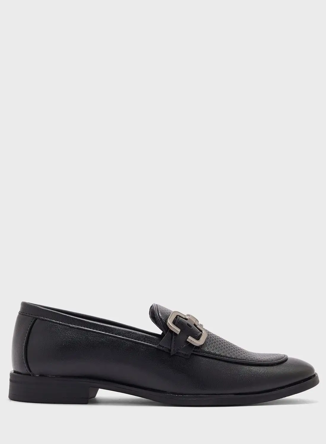 Robert Wood Buckle Detail Formal Slip Ons