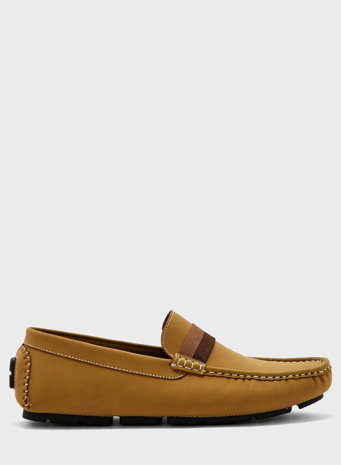 Robert Wood Casual Webbing Detail Loafers