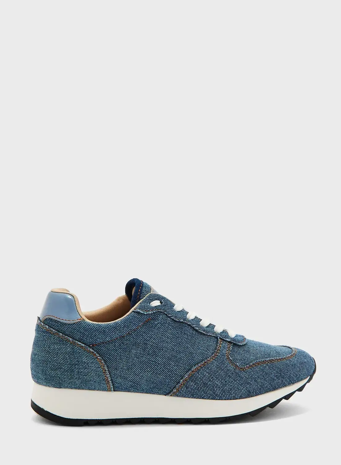 Ginger Denim Lace Up Sneaker