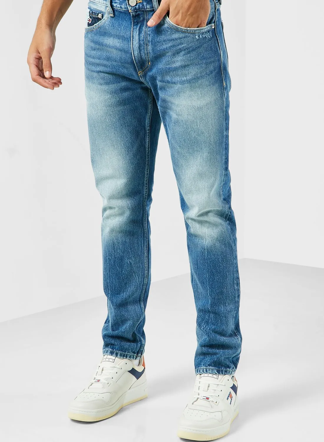 TOMMY JEANS Light Wash Regular Fit Jeans