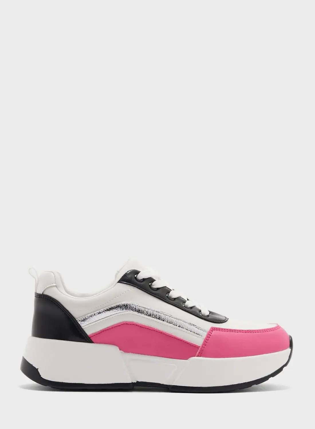 Ginger Bright Colourblock Stacked Sole Sneaker