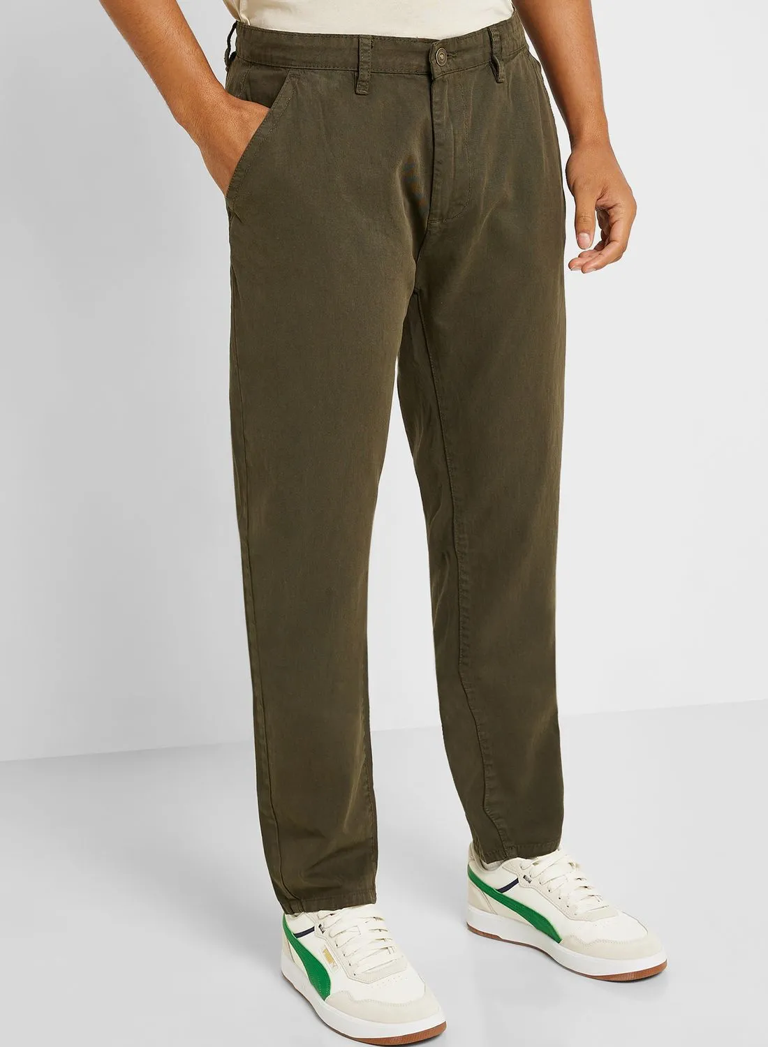 BRAVE SOUL Mens Cotton Chino