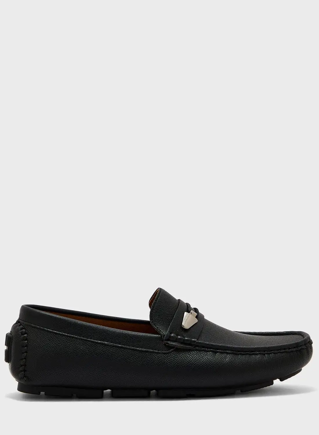 Robert Wood Saddle Detail Loafers