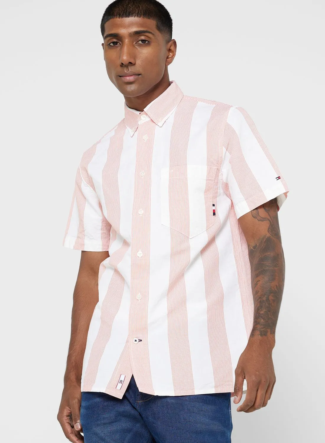 TOMMY HILFIGER Striped Regular Fit Shirt