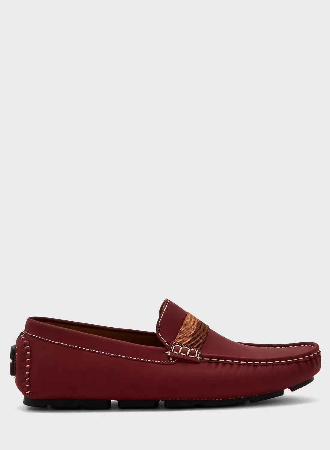 Robert Wood Casual Webbing Detail Loafers