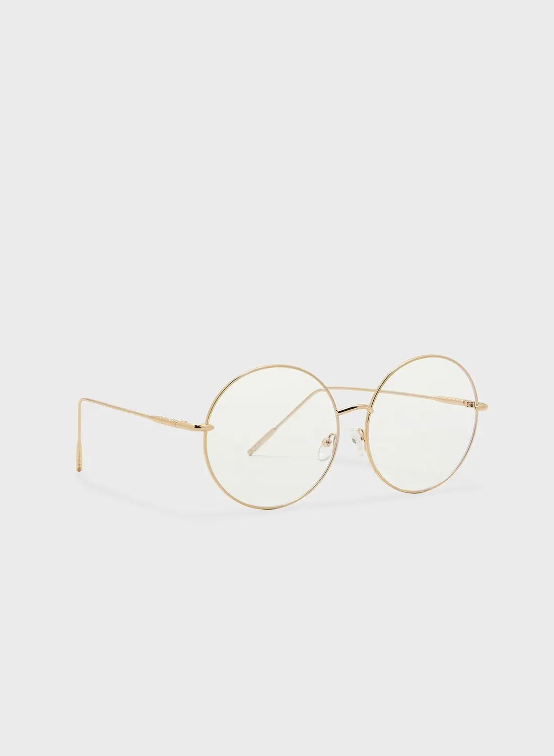 Ginger Anti Blue Round Laptop Optic Glasses