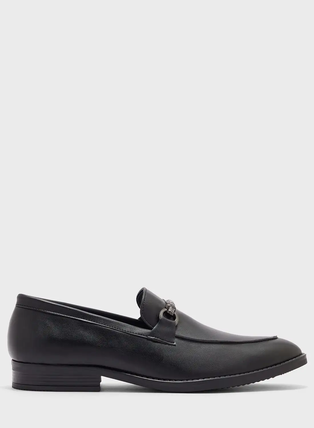 Robert Wood Buckle Detail Formal Slip Ons