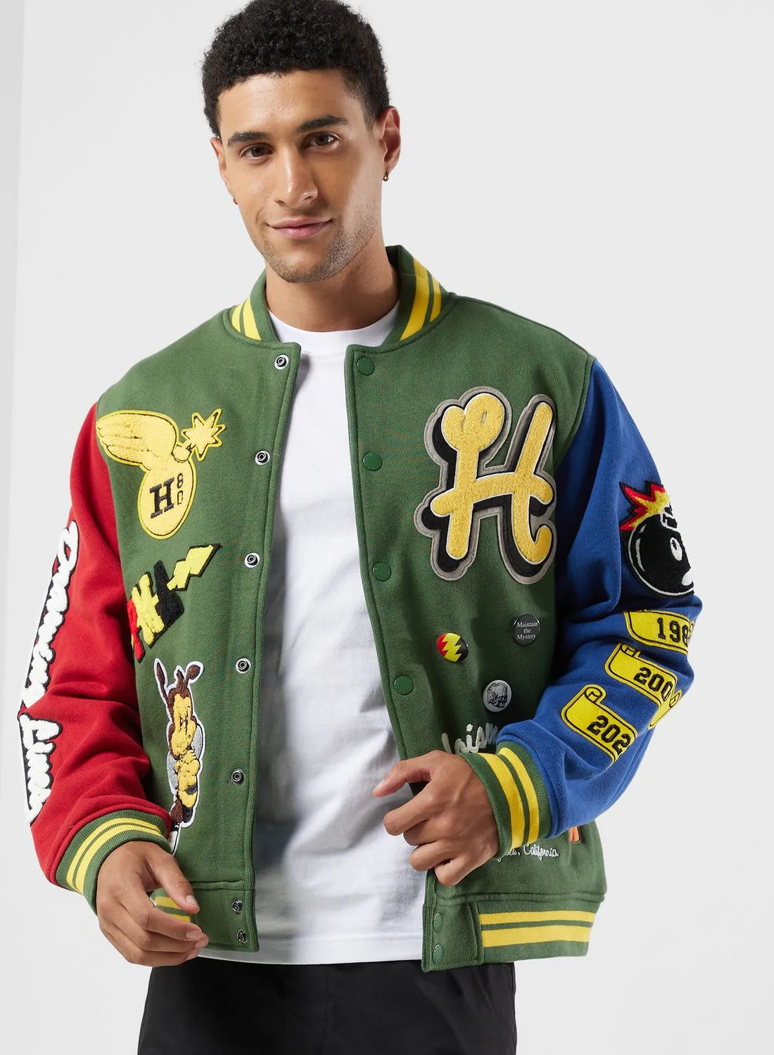 The Hundreds Replay Letterman Jacket