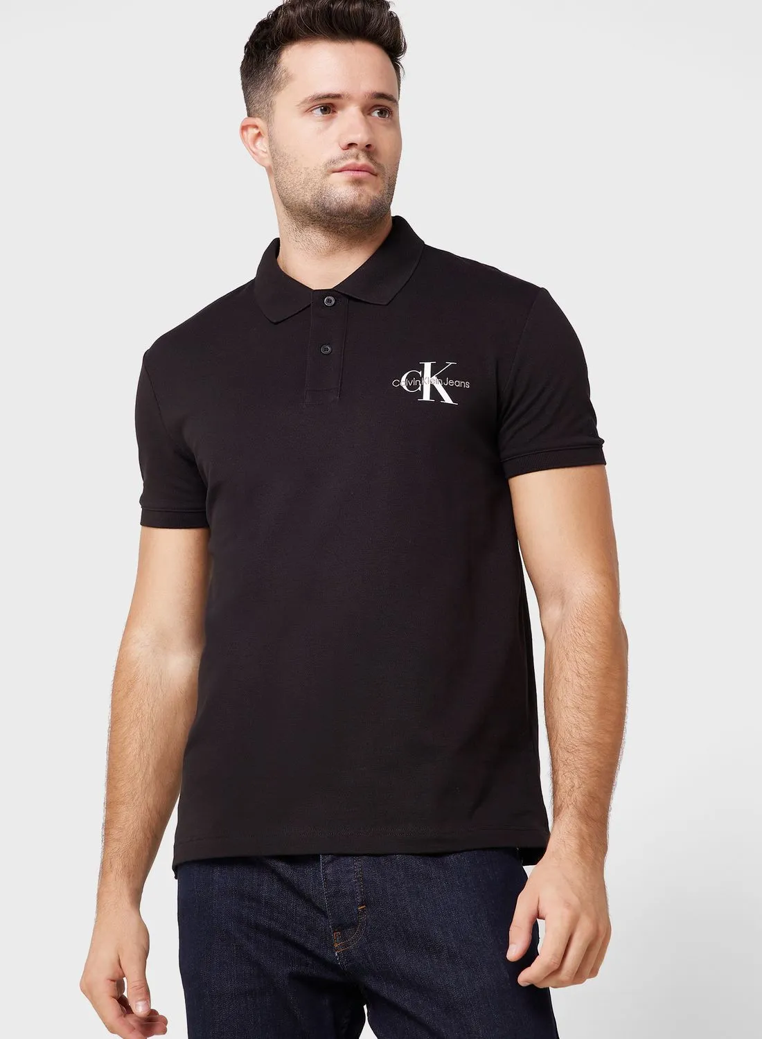 Calvin Klein Jeans Logo Polo