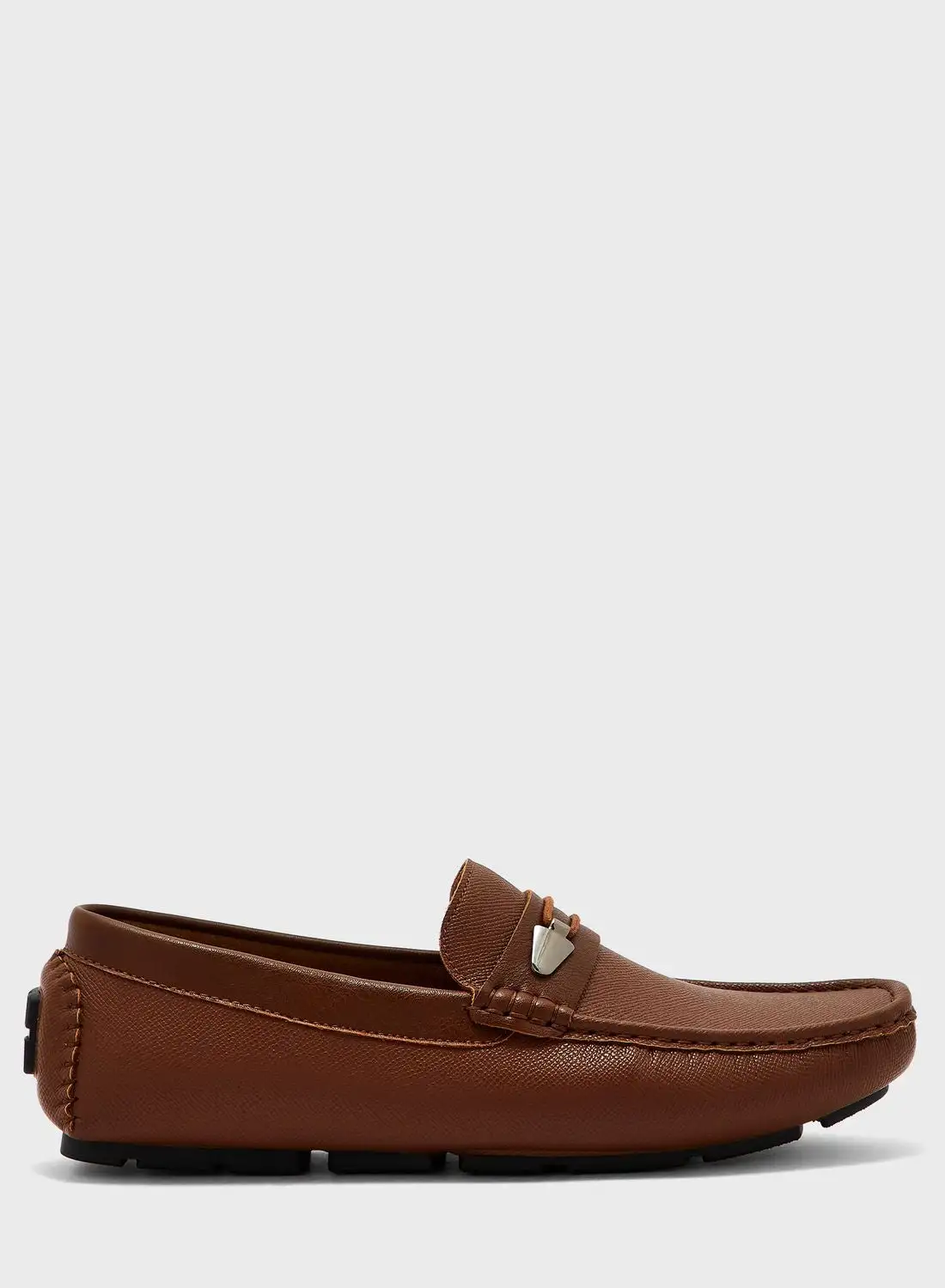 Robert Wood Saddle Detail Loafers