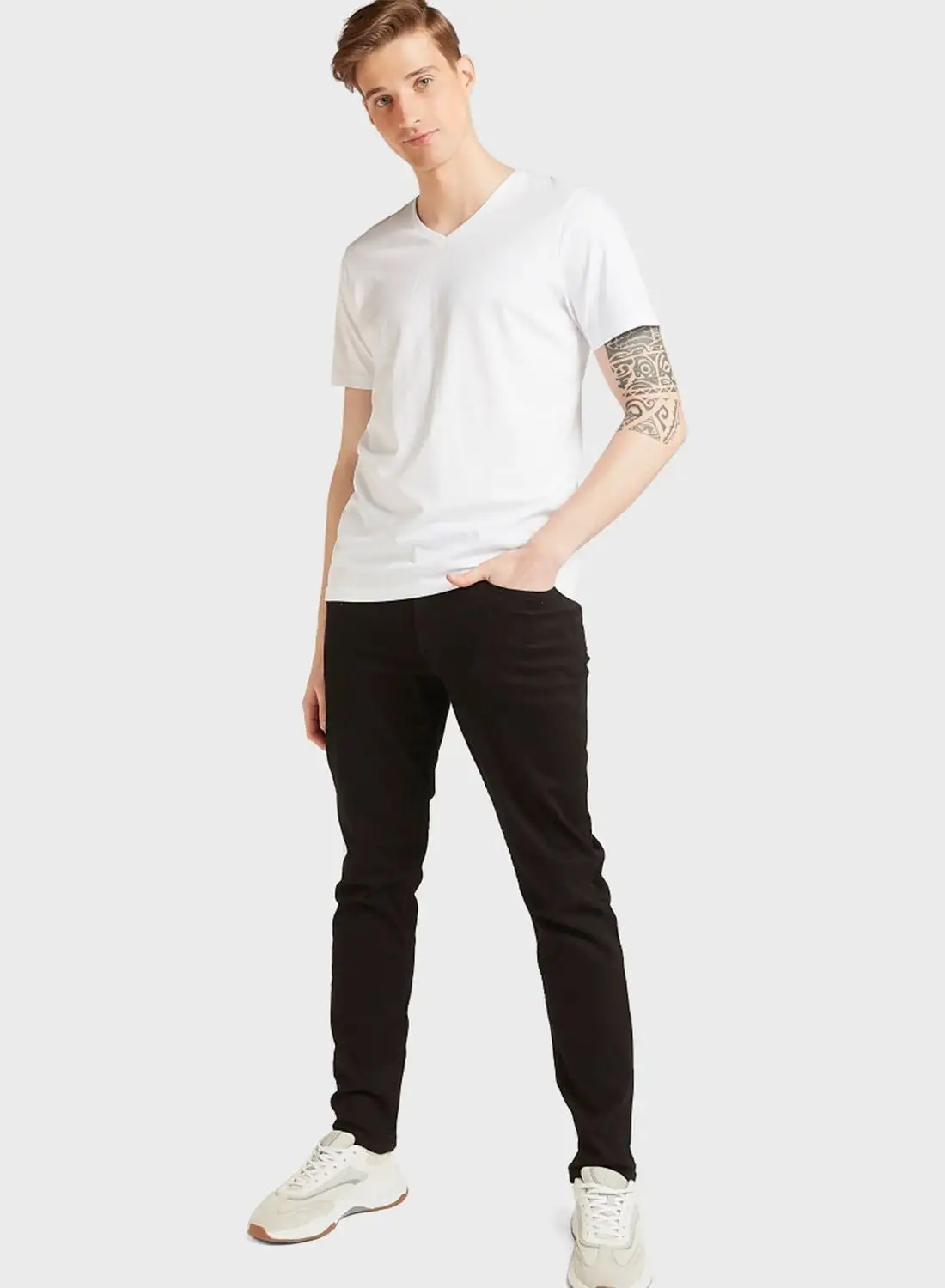 Lee Cooper Rinse Straight Fit Jeans