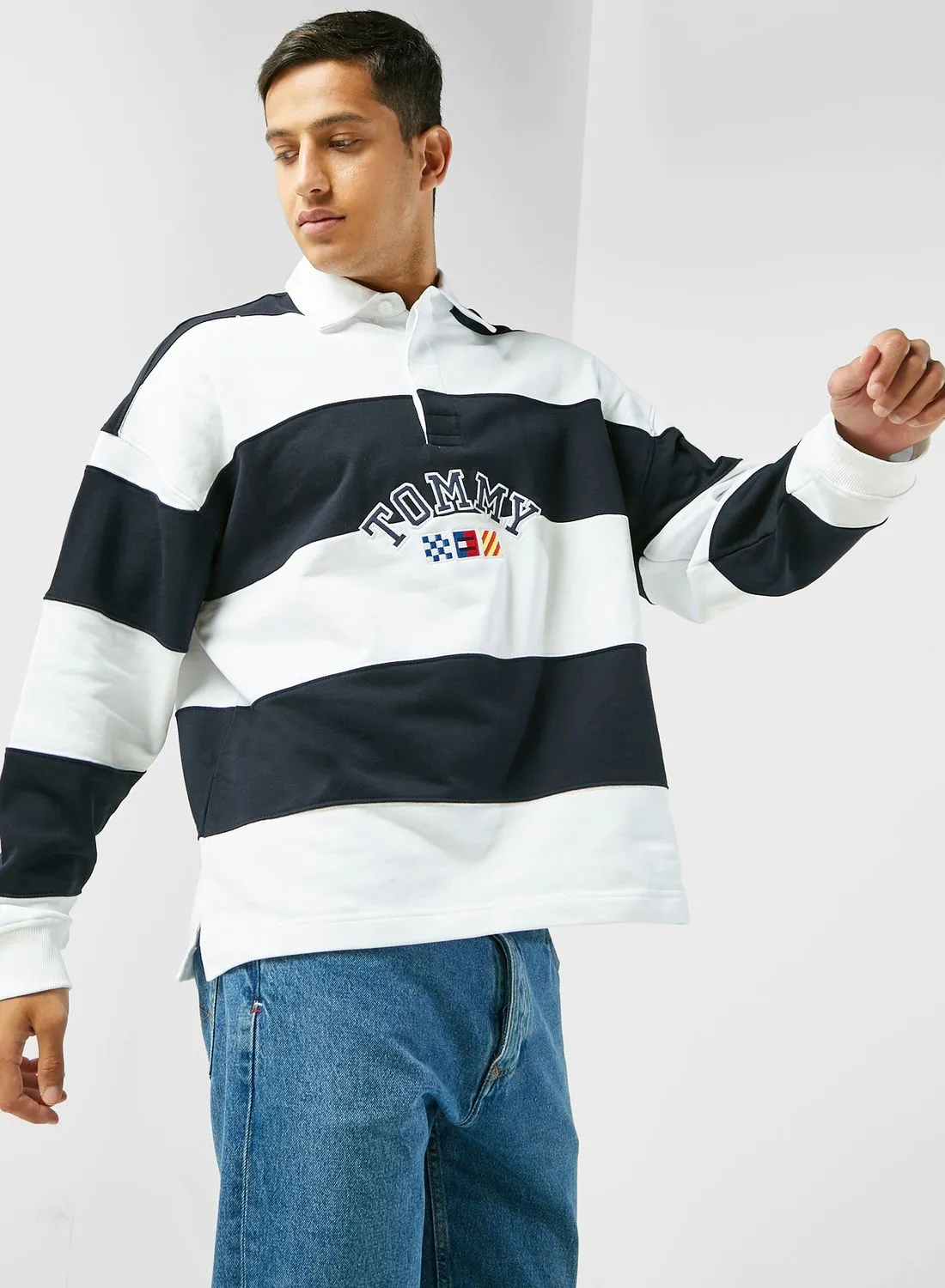 TOMMY JEANS Colourblock Archive Rugby