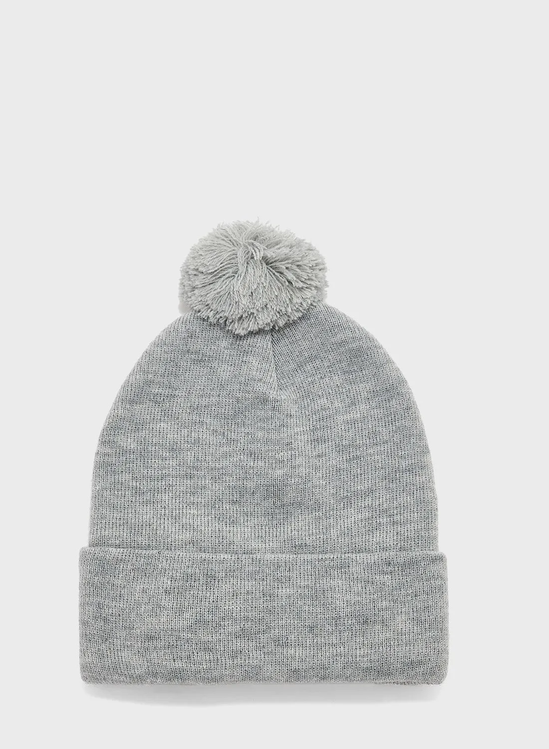 Seventy Five Pom Pom Detail Winter Beanie