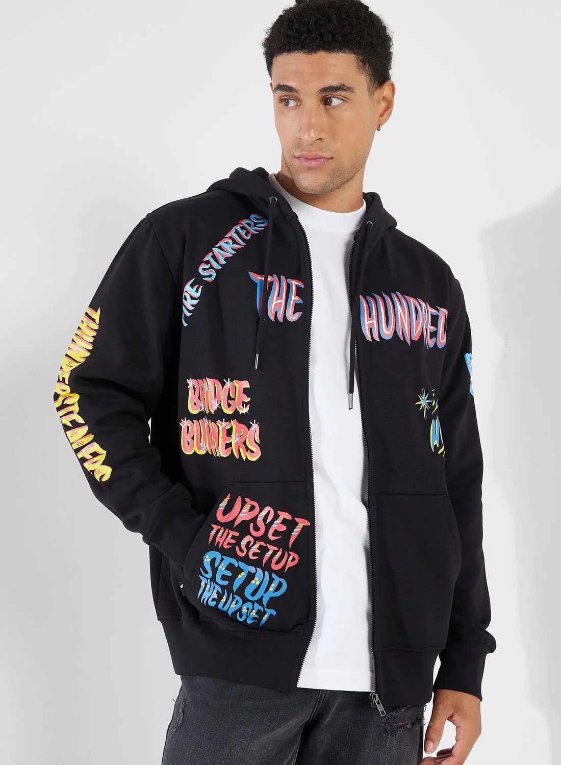 The Hundreds Market Zipped Hoodie