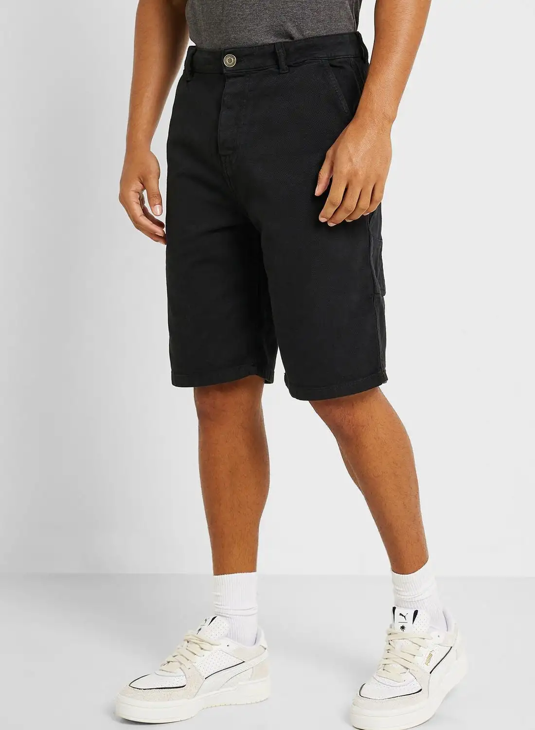 BRAVE SOUL Mens Cotton Twill Short