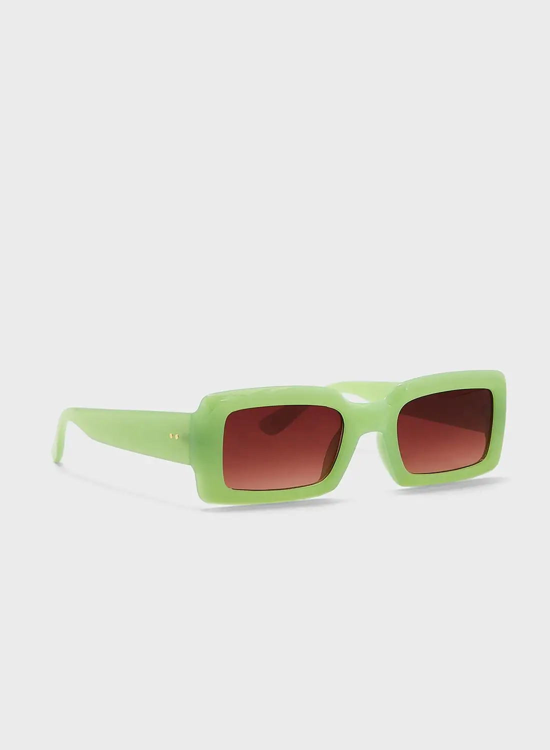 Ginger Rectangular Len Sunglasses